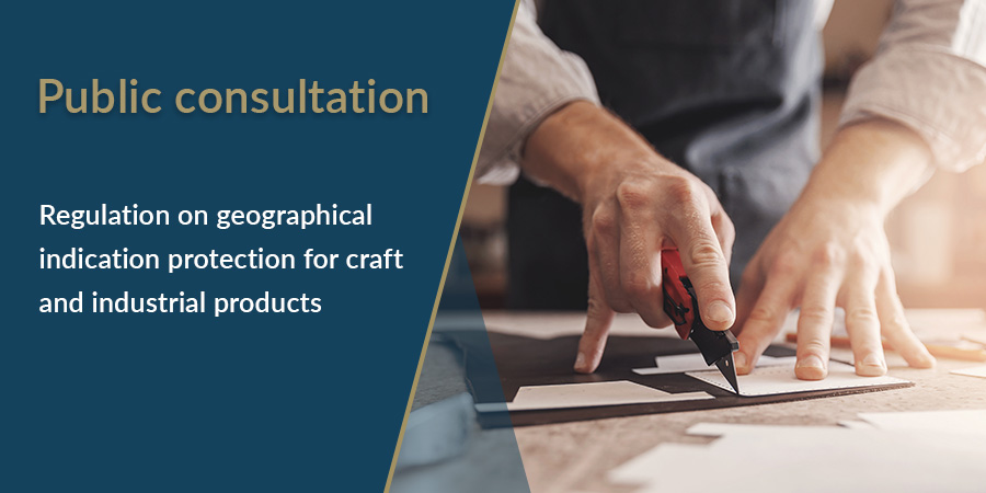 Description for Public consultation on the protection of geographical indications for craft and industrial products