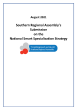 
            Image depicting item named Southern Regional Assembly S3 submission
