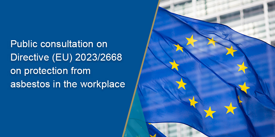 Description for Public consultation on Directive (EU) 2023/2668 on protection from asbestos in the workplace