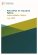 
            Image depicting item named Action Plan for Insurance Reform - Implementation Report July 2021