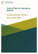 
            Image depicting item named Action Plan for Insurance Reform - Implementation Report November 2022