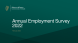 
            Image depicting item named Annual Employment Survey 2022 Presentation