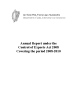 
            Image depicting item named Annual Report under the Control of Exports Act 2008: 2008-2010