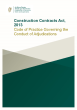 
            Image depicting item named Code of Practice Governing the Conduct of Adjudications