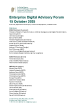 
            Image depicting item named Enterprise Digital Advisory Forum 15 October 2025