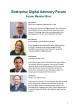 
            Image depicting item named Enterprise Digital Advisory Forum Members