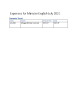 
            Image depicting item named Expenses for Minister English July 2021
