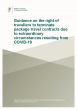 
            Image depicting item named Guidance on the right of travellers to terminate package travel contracts due to extraordinary circumstances resulting from COVID-19