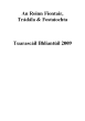 
            Image depicting item named Tuarascáil Bhliantúil 2009