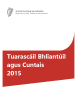 
            Image depicting item named Tuarascáil Bhliantúil agus Cuntais 2015